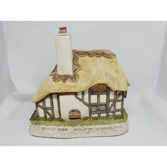 Vintage 1993 David Winter Cottages Ashe Cottage Collectors Guild Shelf Sitter - Picture 5 of 12